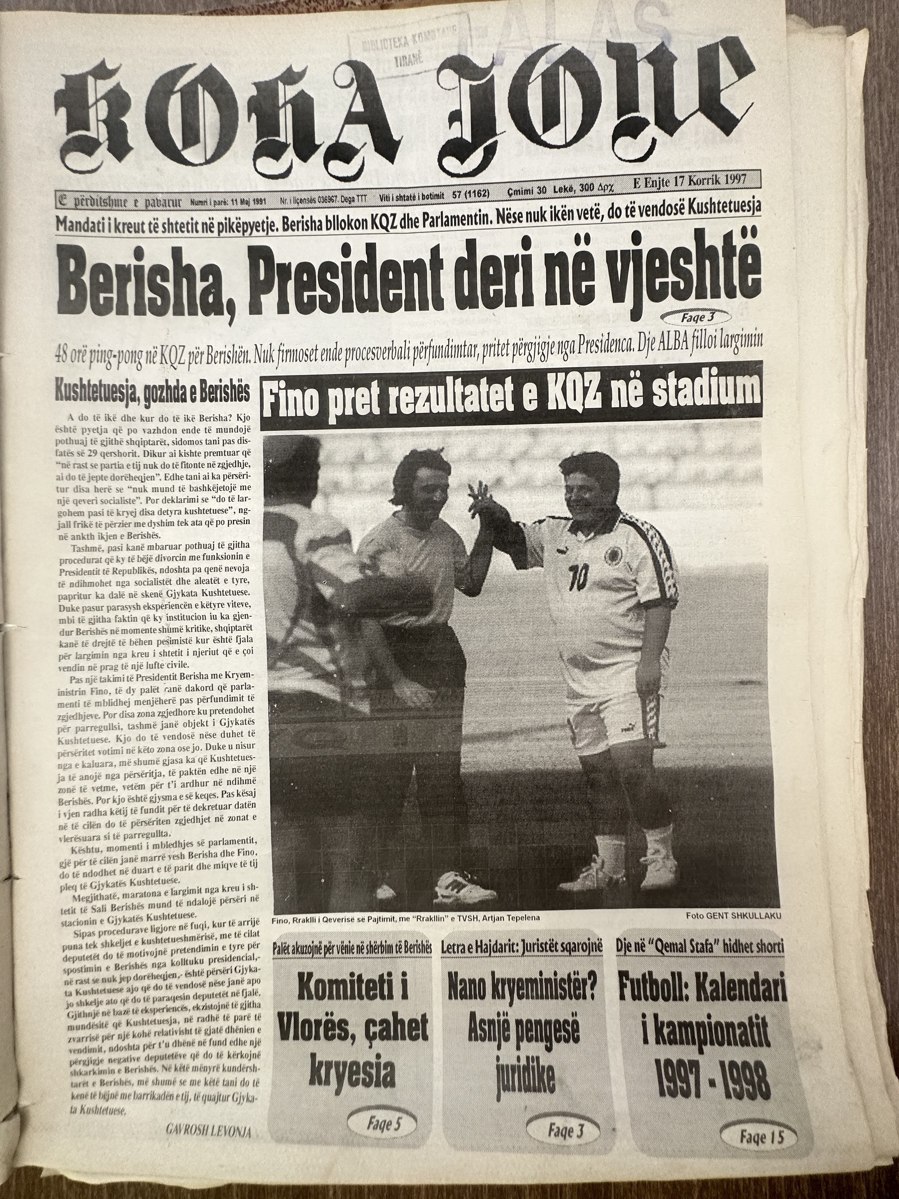 Koha Jonë 1997-07-17
